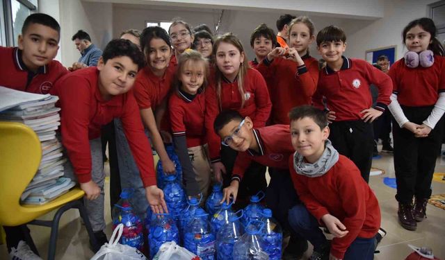 Atakum Belediyesi'nden öğrencilere sıfır atık farkındalığı