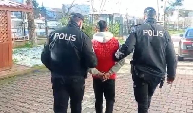 Bafra'da 25 yıl hapisle aranan hükümlü yakalandı