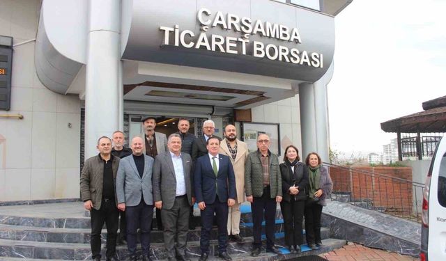 Çarşamba'nın üretim ve ticaret gücü konuşuldu
