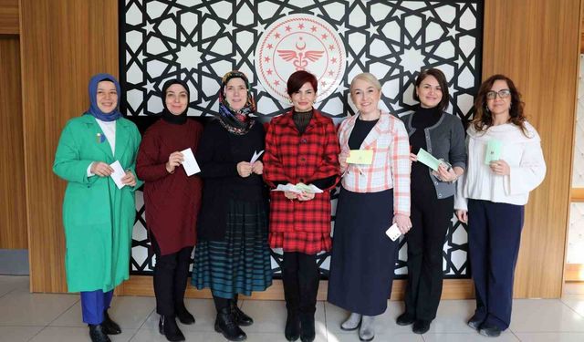 Sağlık çalışanlarına mektuplu kanser tarama hatırlatması