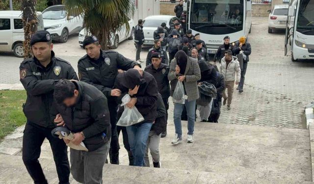 Samsun merkezli 19 ilde müstehcenlik operasyonunda 20 kişi adliyeye sevk edildi