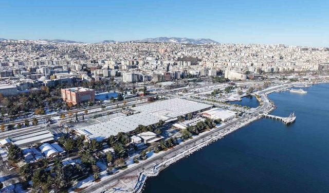 Samsun'da kar manzaraları havadan görüntülendi