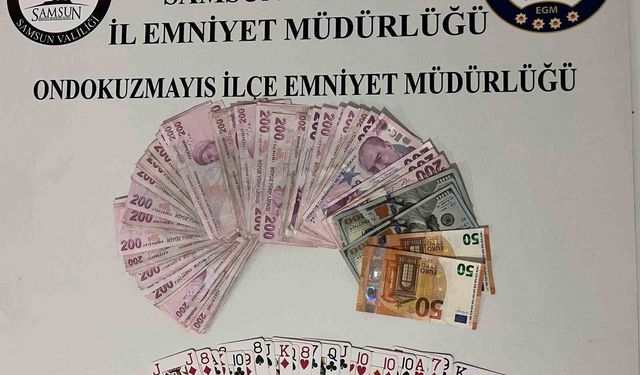 Samsun'da kumar denetimi: 5 kişiye işlem