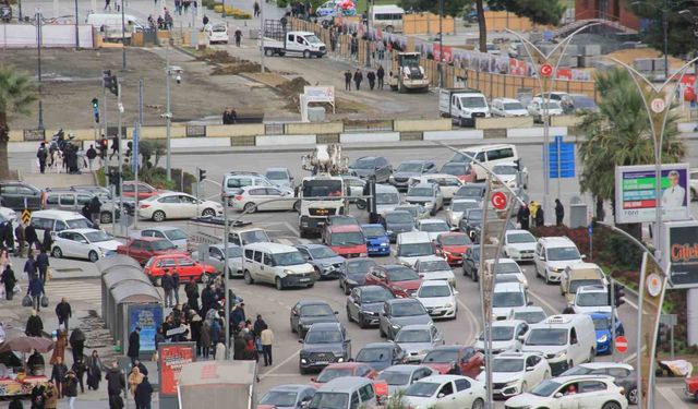Samsun'da motorlu taşıt sayısı bir yılda 39 bin 647 adet arttı