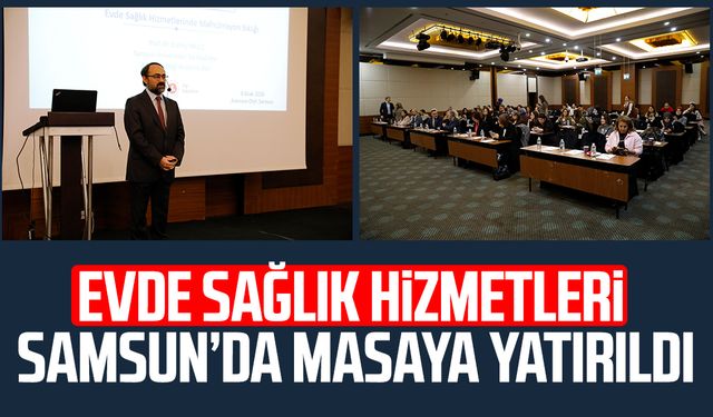 Samsun'da 7 bin hasta evde sağlık hizmeti alıyor