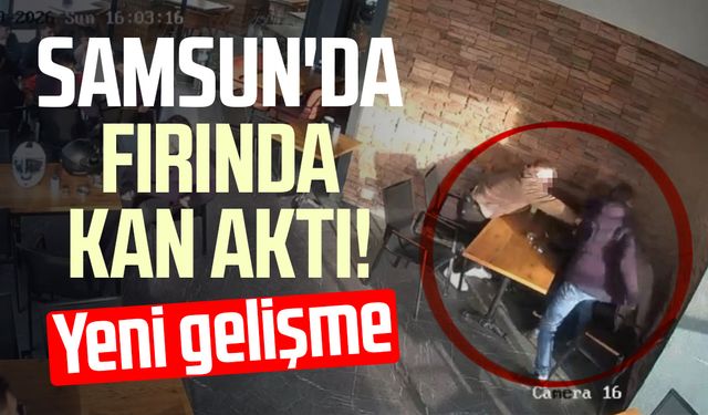 Samsun'da fırında 2 kişiyi bıçaklayan 16 yaşındaki çocuk yakalandı