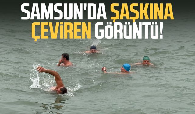 Samsun'da ocak ayında deniz keyfi!