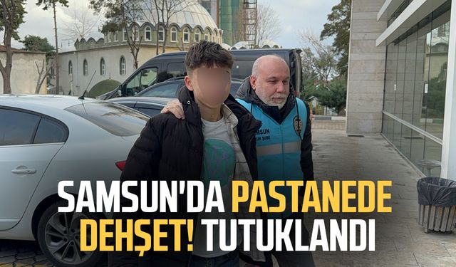 Samsun'da fırında 2 kişiyi bıçaklayan çocuk tutuklandı