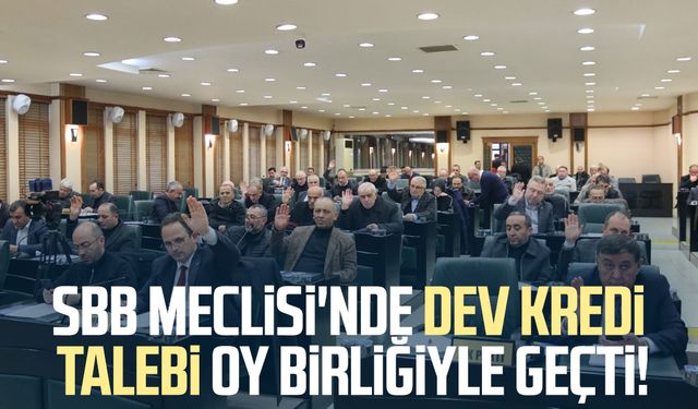 SBB Meclisi'nde 45 madde karara bağlandı