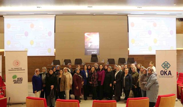 'Ev Eksenli Çalışma ve Dijital Girişimcilik Eğitimleri' tamamlandı