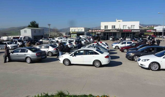 İkinci el otomobil piyasasında durgunluk