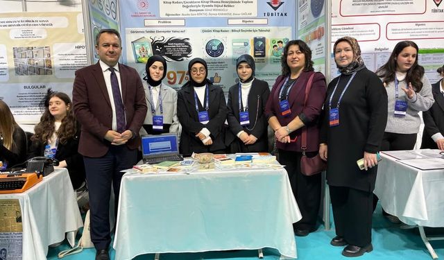 Kız Anadolu İmam Hatip Lisesi öğrencileri, 2 proje ile Çarşamba'yı temsil ediyor