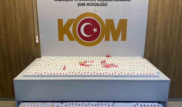 Samsun'da kaçak parfüm operasyonu: 591 ürün ele geçirildi