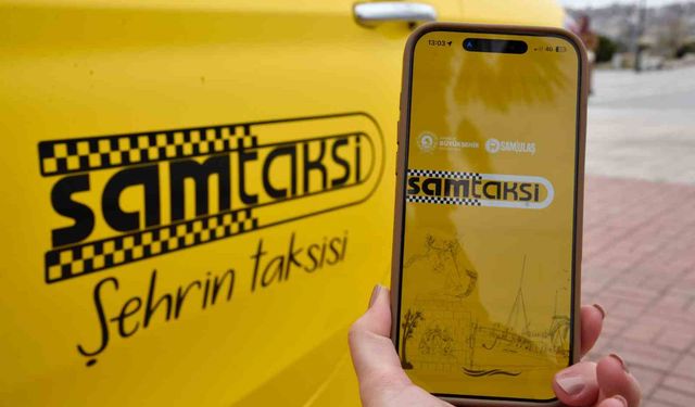 Samsun'da 'SamTaksi mobil uygulaması' hizmete giriyor