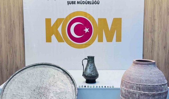 Samsun'da tarihi eser operasyonu: Helenistik sikkeler ve Osmanlı eserleri ele geçirildi