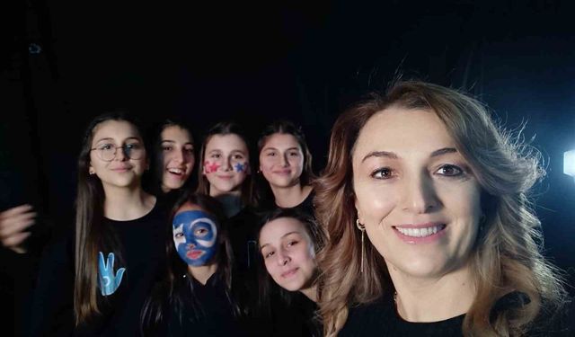 Samsun'daki ortaokuldan Doğu Türkistan için farkındalık çalışması