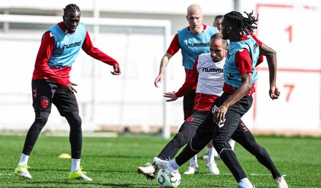 Samsunspor, KF Shkndija maçı hazırlıklarını tamamladı