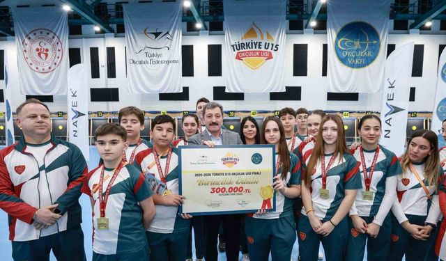 Türkiye U15 Okçuluk Ligi finalleri Samsun'da tamamlandı
