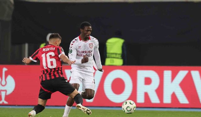 UEFA Konferans Ligi: KF Shkendija: 0 - Samsunspor: 0 (Maç devam ediyor)