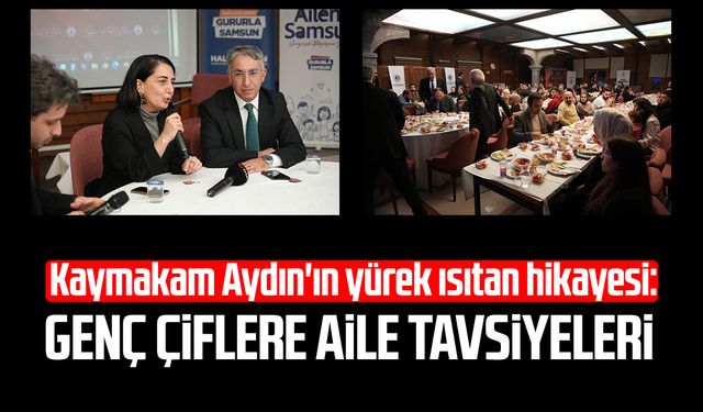 Kaymakam Aydın'ın yürek ısıtan hikayesi