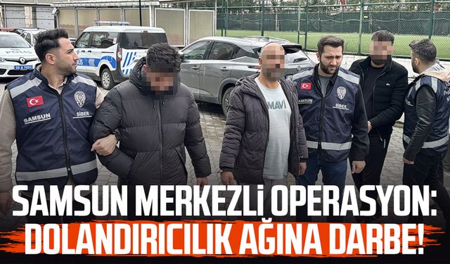 Samsun merkezli 3 ilde elektrikli araç satışı dolandırıcılığı operasyonu: 3 gözaltı