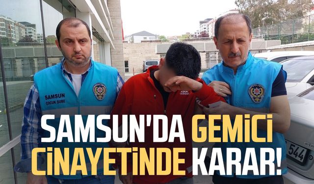 Gemiciyi öldüren 9 suç kaydı bulunan 17 yaşındaki sanığa 10 yıl hapis