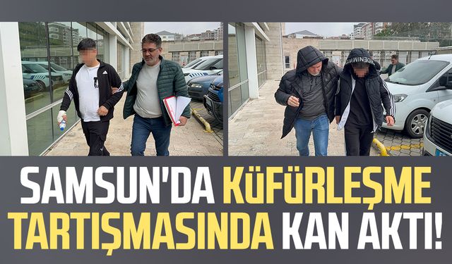 Samsun'da bıçaklı kavga: 3 yaralı