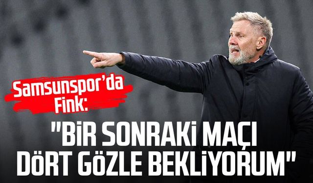 Thorsten Fink: 'Galibiyetten dolayı mutluyuz, kurayı dört gözle bekliyoruz'