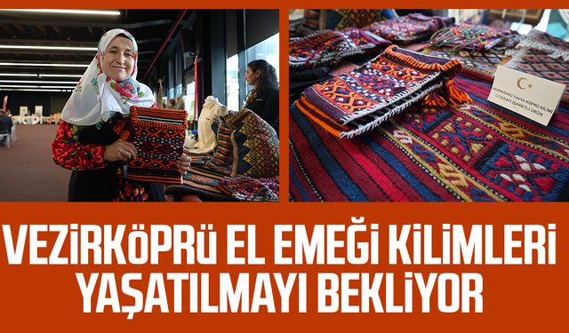 Kadınların el emeğiyle dokuduğu geleneksel kilimler ilgi bekliyor