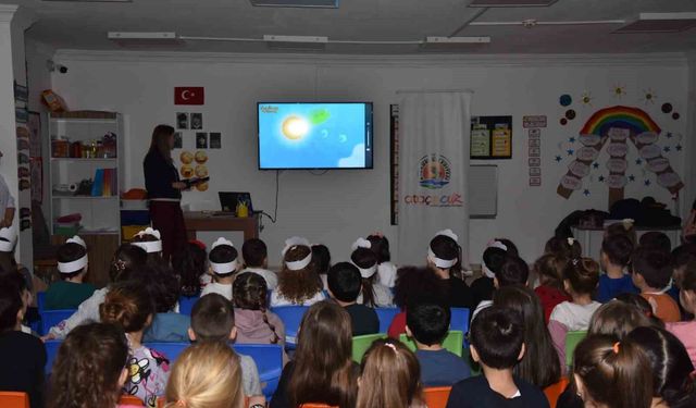 Ata Çocuklu miniklere su tasarrufu farkındalığı