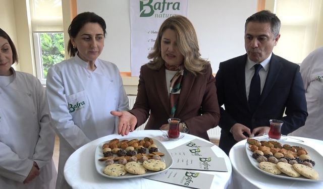 Bafra'da kadınlardan glütensiz üretim atağı