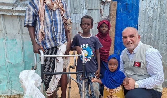 Başkan Sandıkçı'dan Somali'de gönül köprüsü