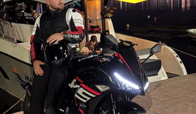 Motosiklet sürücüsü kazada hayatını kaybetti