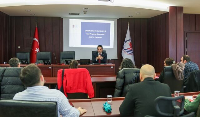 OMÜ'de araştırma üniversitesi hedefinde yeni adım: