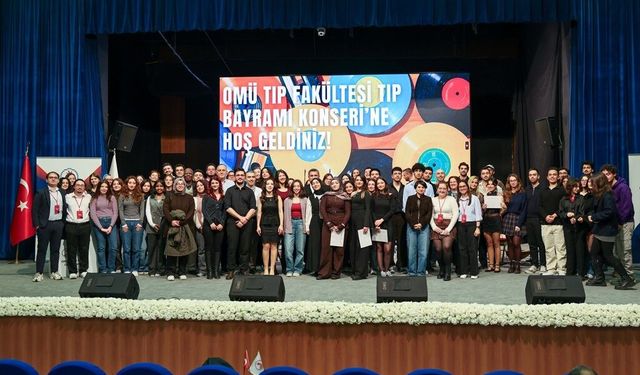 OMÜ'de Tıp Bayramı Konseri