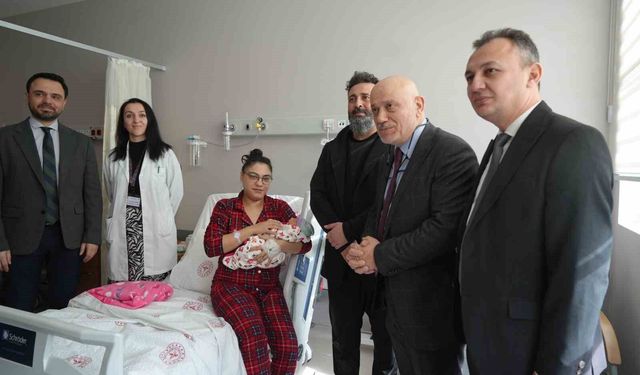 Samsun Şehir Hastanesi'nde kadın doğum ve çocuk klinikleri hizmette: İlk bebekler dünyaya geldi