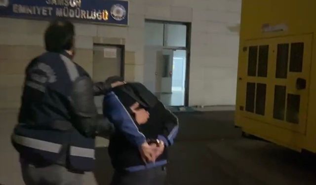 Samsun'da 13 yıl hapis cezası bulunan şahıs yakalandı