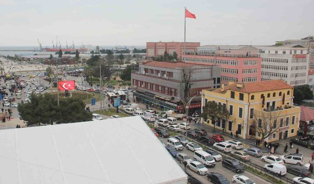 Samsun'da bayram yoğunluğu