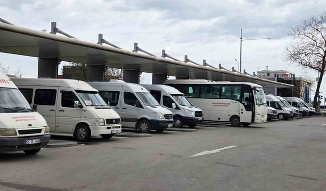 Samsun'da ticari taksi ve ilçe minibüsleri fiyat tarifesi belli oldu