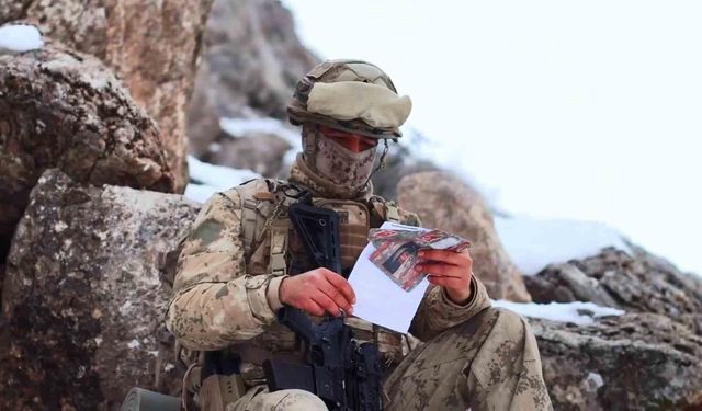 Samsunlu öğrencilerin mektupları, Şırnak'taki komandoları duygulandırdı