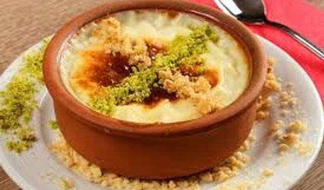 Terme Mutfağında Sütlü Tatlı Çeşitleri