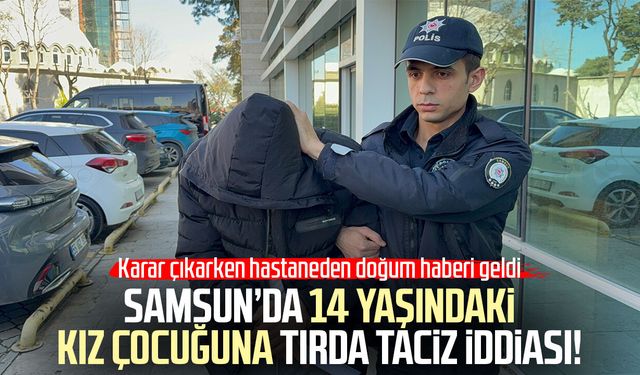 Tırda 14 yaşındaki kıza cinsel taciz iddiası: Zanlı kendi kızı dünyaya geldiği gün tutuklandı
