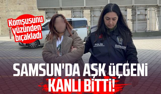Kadınların kıskançlık kavgası kanlı bitti: Komşusunu yüzünden bıçakladı