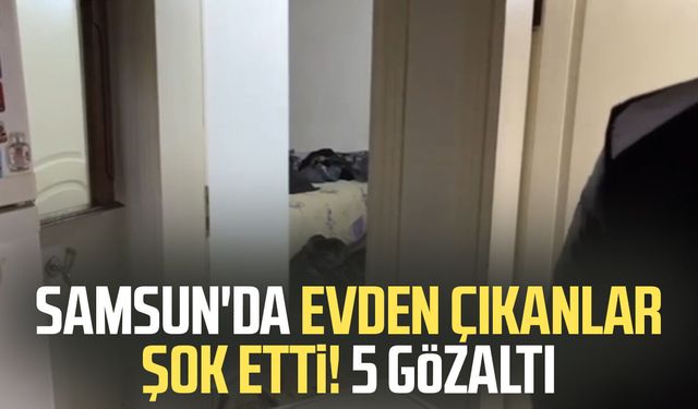 Samsun'da narkotik operasyonu: 52 bin 206 adet ele geçirildi