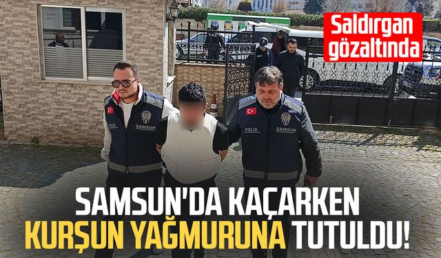 Bafra'da tartıştığı şahsa kurşun yağdırdı: 1 ağır yaralı