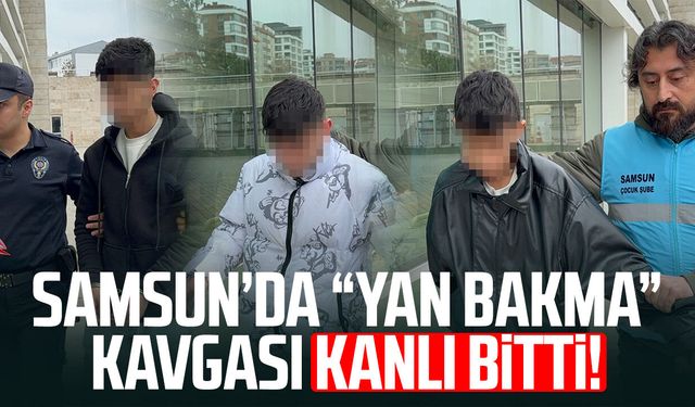 Yan bakma kavgası kanlı bitti: 17 yaşındaki çocuk boynundan bıçaklandı
