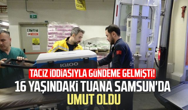 Taciz iddiasıyla gündeme gelmişti! 16 yaşındaki Tuana Samsun'da umut oldu