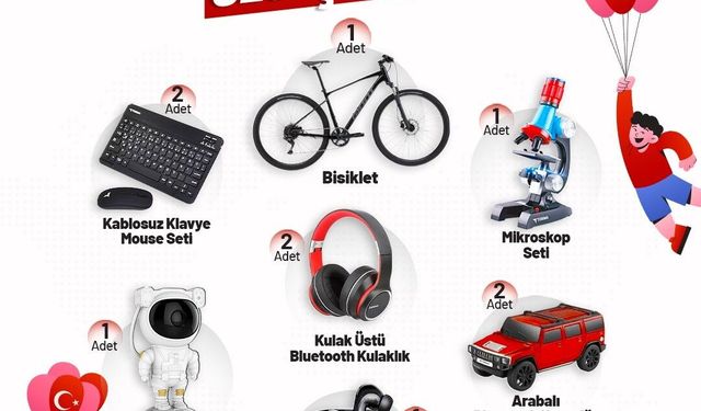 Canik Belediyesinden hediye yağmuru