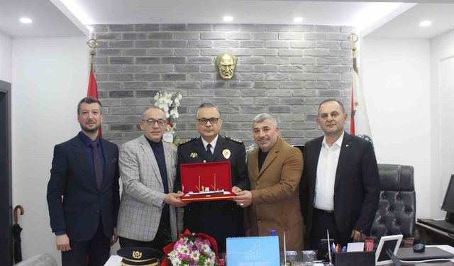 ÇTB'den ilçe emniyetine Polis Haftası kutlaması