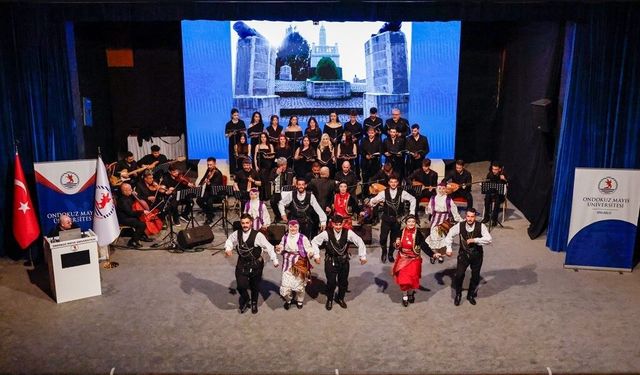 Karadeniz'in ezgileri OMÜ sahnesinde